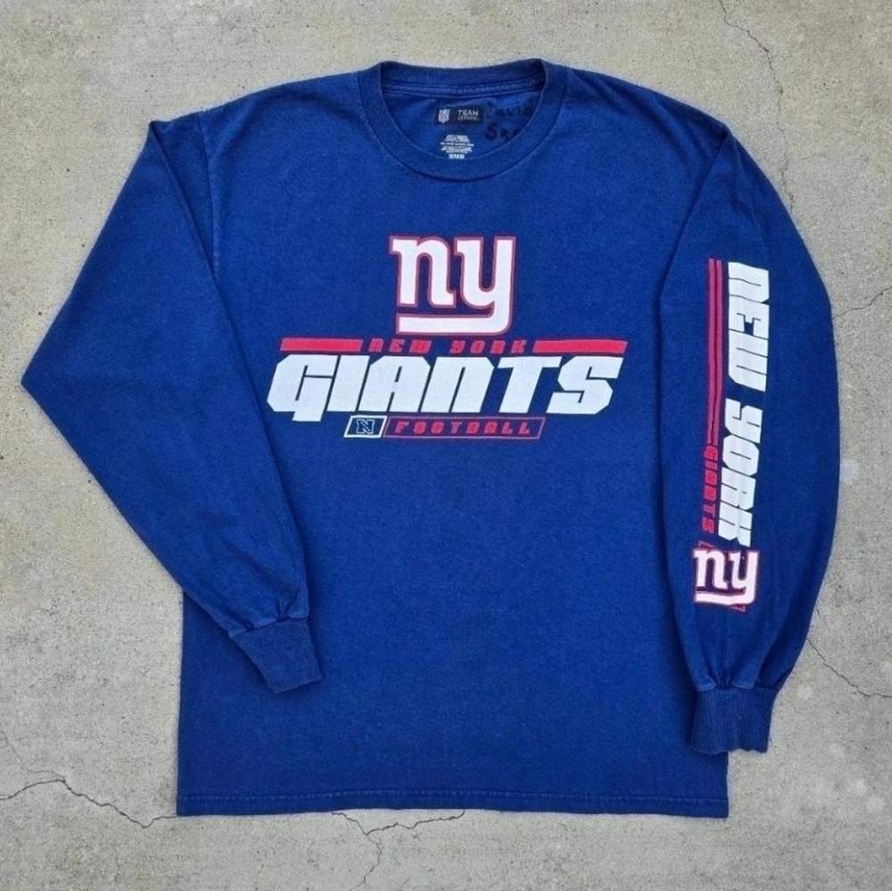 New York Giants Mens Size M Graphic print Longsleve t-shirt